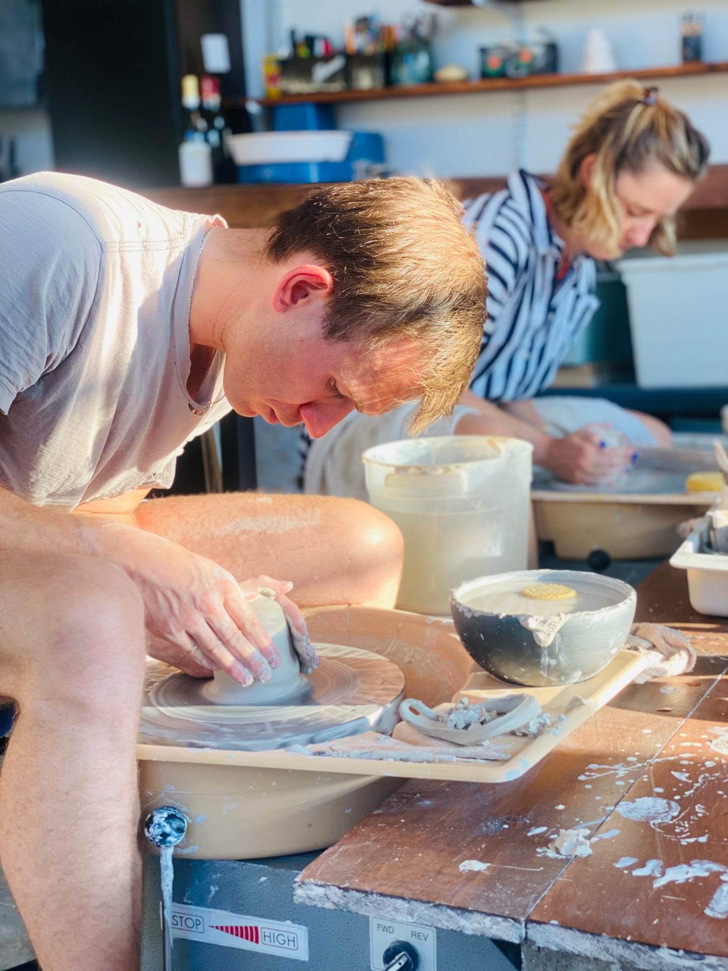 Private Wheel Pottery Class