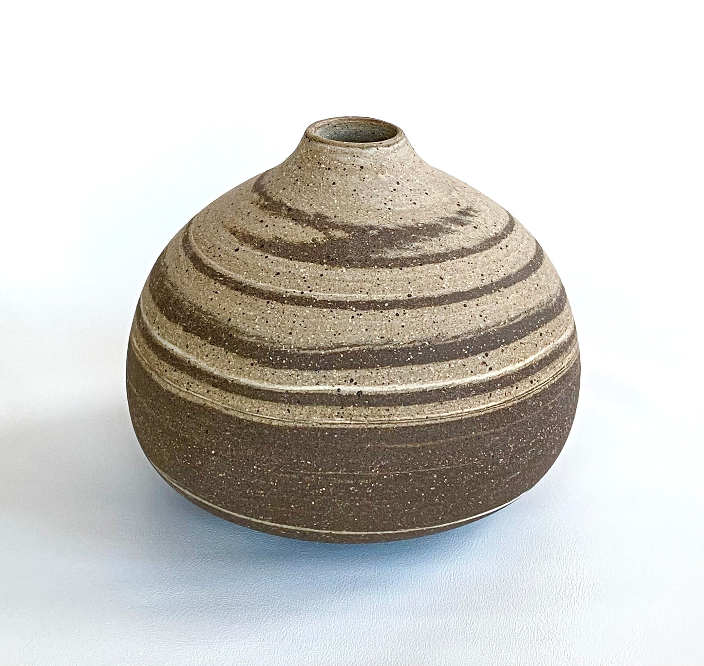 EARTH LINES: Marbled Clay Vase No21