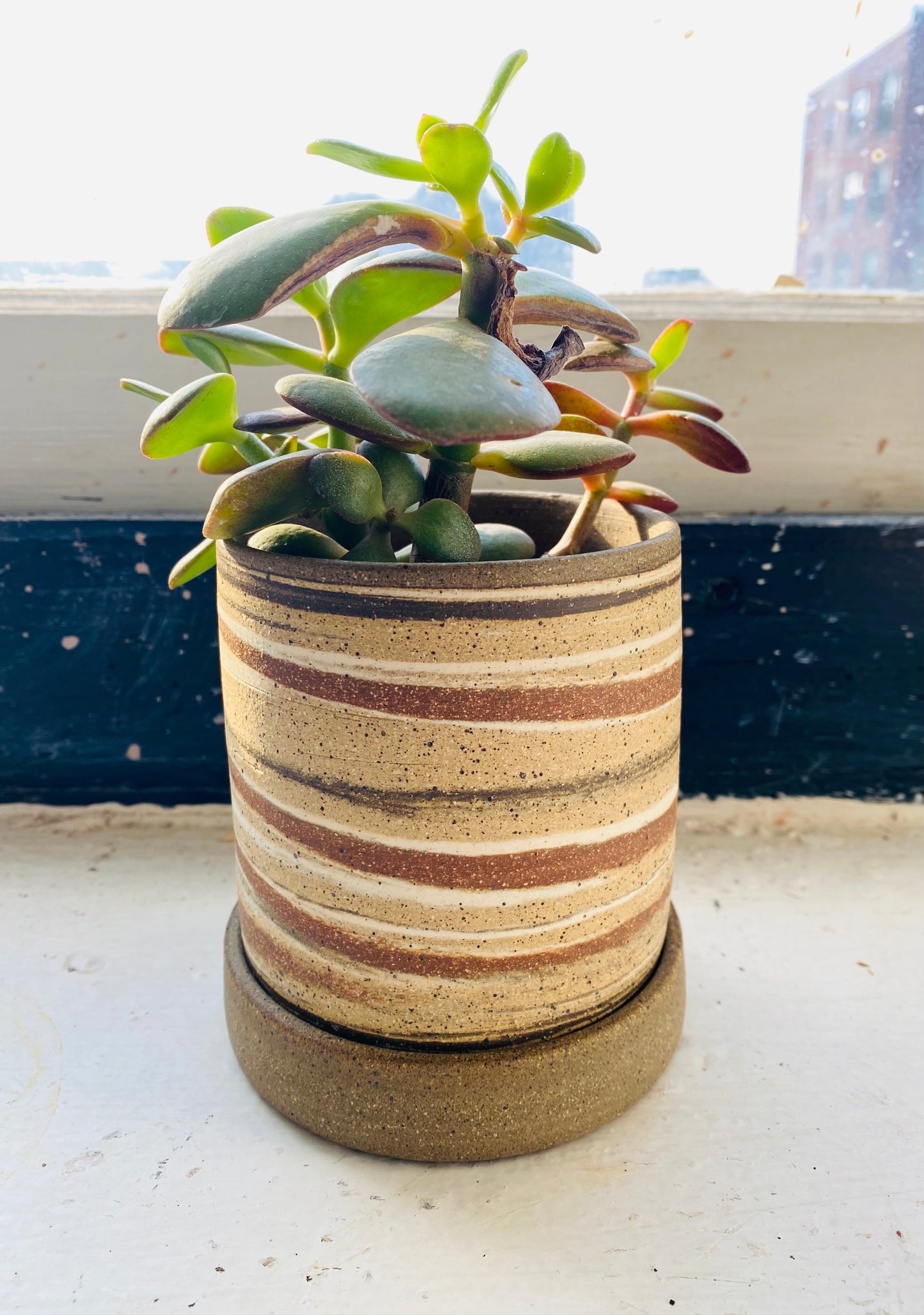 EARTH LINES: Marbled Clay Planters