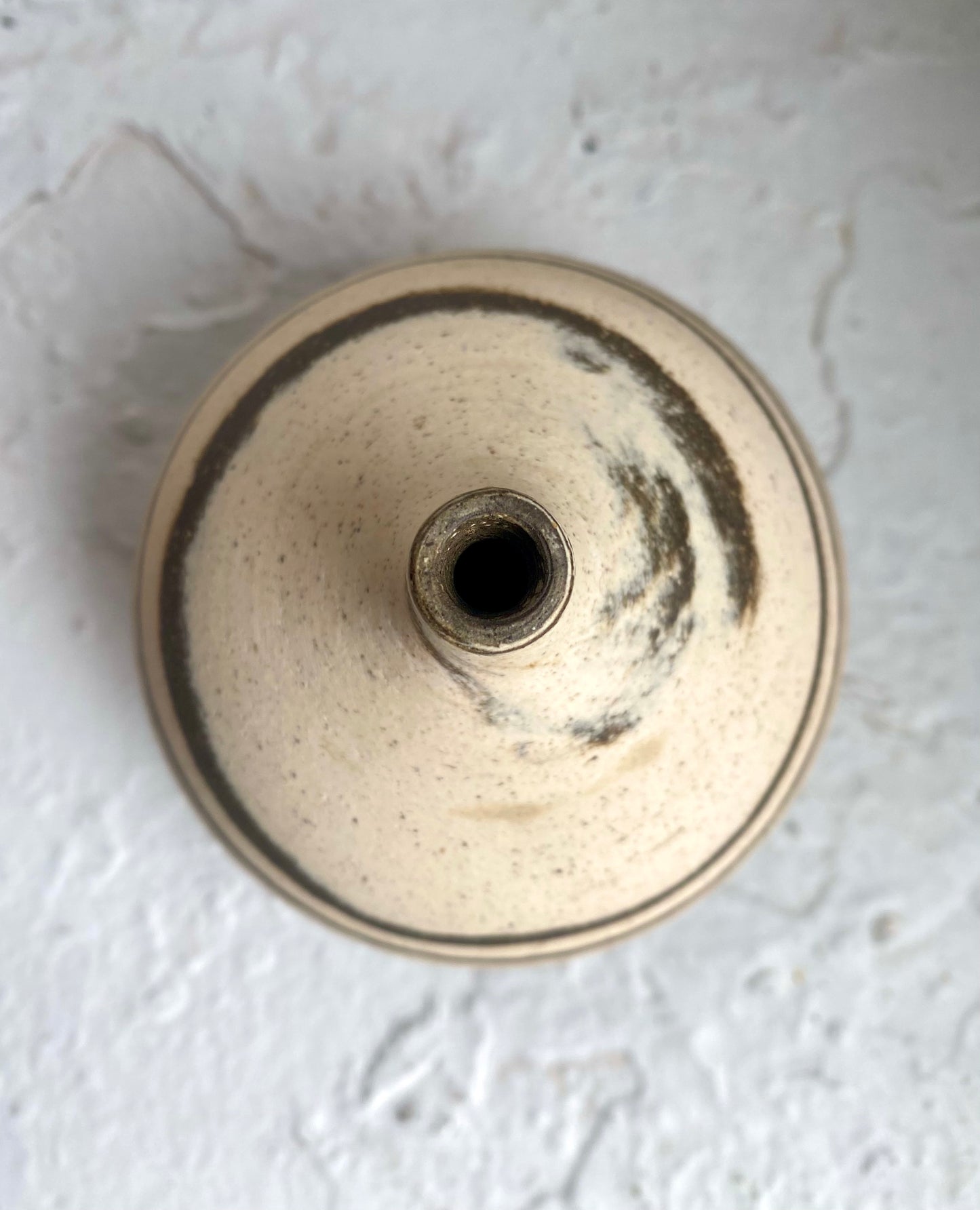 EARTH LINES: Marbled Clay Vase No17