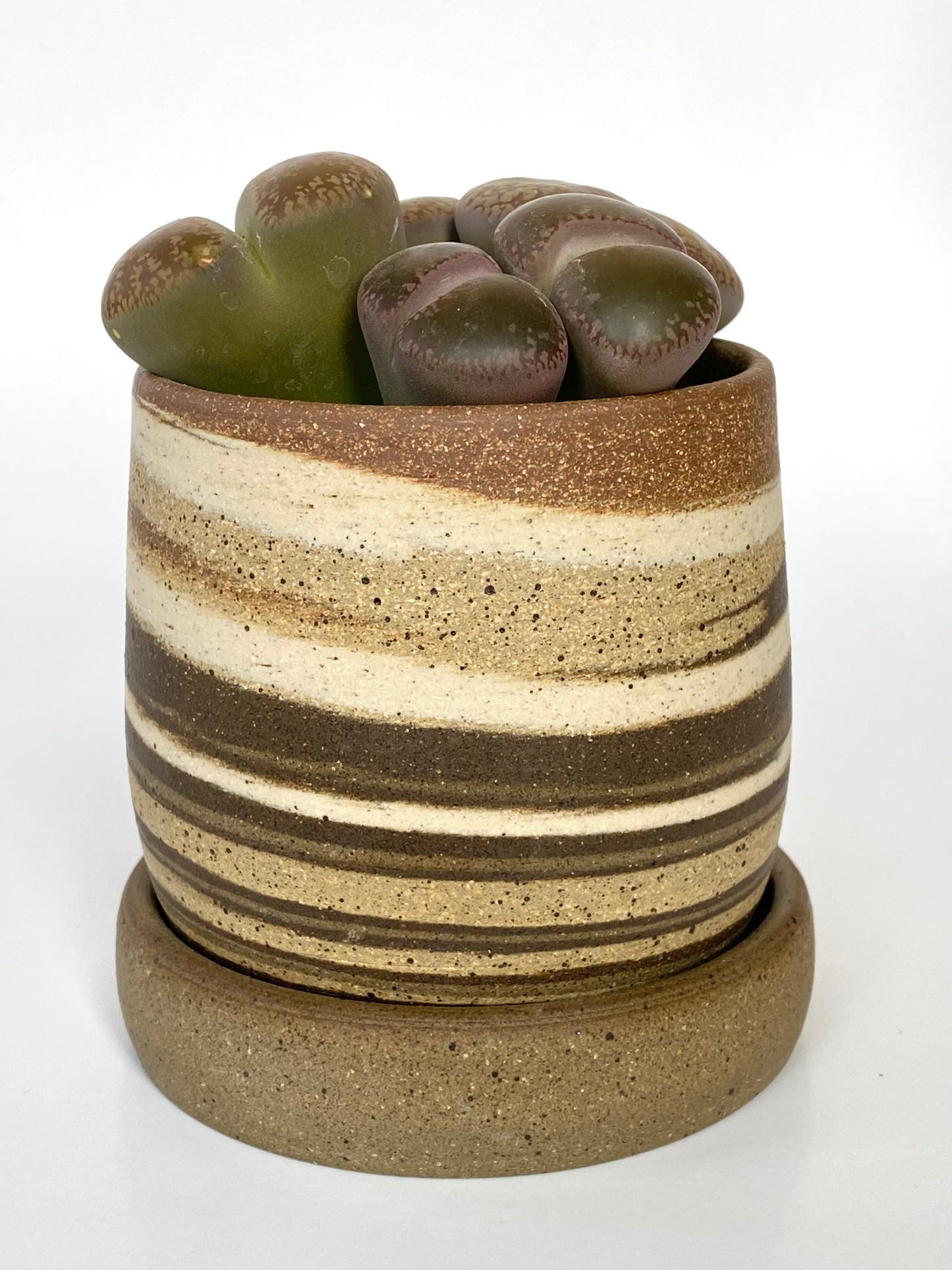 EARTH LINES: Marbled Clay Planters