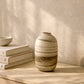 EARTH LINES: Marbled Clay Vase No13