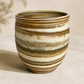 EARTH LINES: Marbled Clay Plant Holder No2