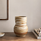 EARTH LINES: Marbled Clay Vase No25