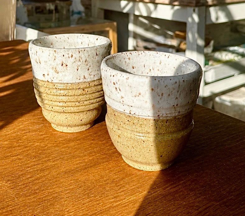 Sand & Cream Mini Cups