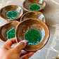 Melted Glass Trinket Plate Set