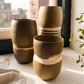 EARTH LINES: Set of Marbled Clay Vases