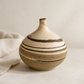 EARTH LINES: Marbled Clay Vase No17