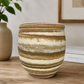 EARTH LINES: Marbled Clay Plant Holder No2