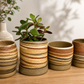 EARTH LINES: Marbled Clay Planters
