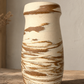 EARTH LINES: Marbled Clay Vase No28