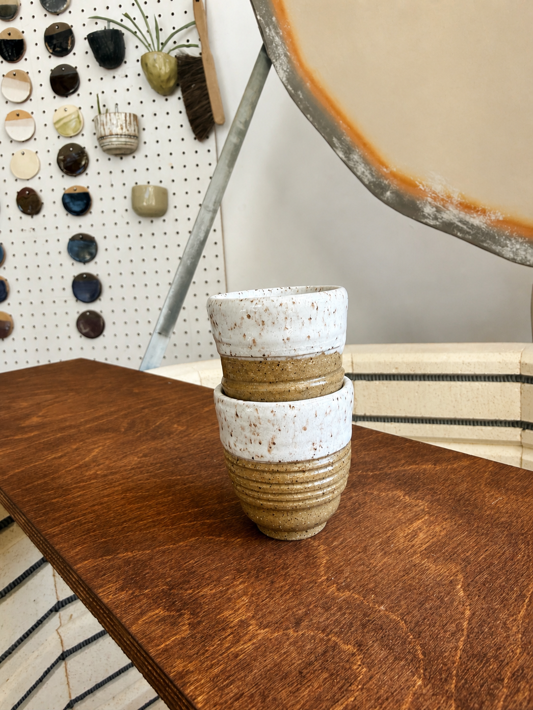 Sand & Cream Mini Cups