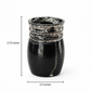 Black Speckled Stoneware Cups