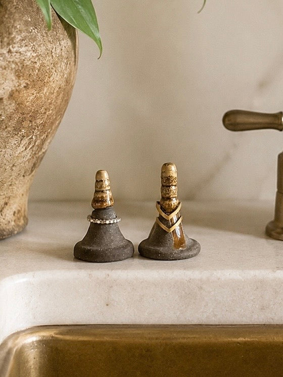 Earth + Honey Ring Holder Set