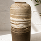 EARTH LINES: Marbled Clay Vase No11
