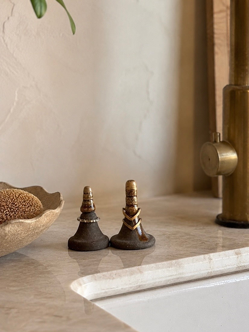 Earth + Honey Ring Holder Set