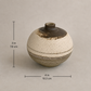 EARTH LINES: Marbled Clay Vase No18