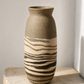 EARTH LINES: Marbled Clay Vase No15