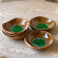 Melted Glass Trinket Plate Set