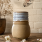 EARTH LINES: Tan Clay Vase No5