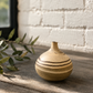 EARTH LINES: Marbled Clay Vase No17