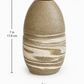 EARTH LINES: Marbled Clay Vase No9