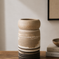 EARTH LINES: Marbled Clay Vase No3