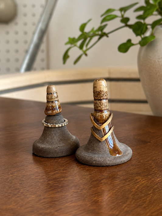 Earth + Honey Ring Holder Set