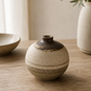 EARTH LINES: Marbled Clay Vase No18