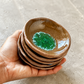 Melted Glass Trinket Plate Set