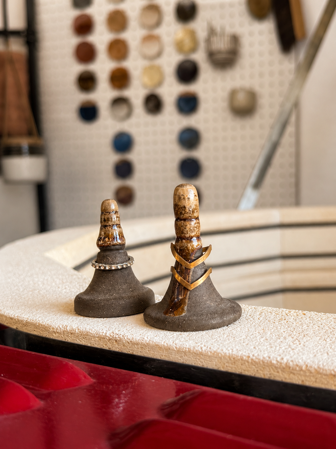 Earth + Honey Ring Holder Set