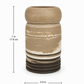 EARTH LINES: Marbled Clay Vase No3