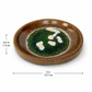 Melted Glass Trinket Plate Set