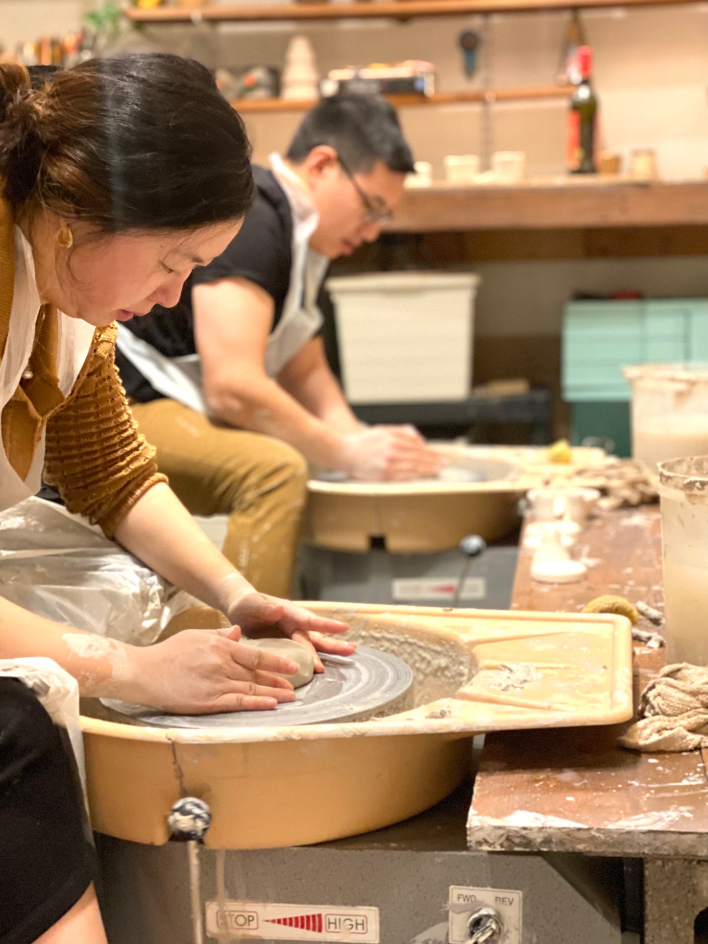 Private Wheel Pottery Class