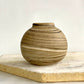 EARTH LINES: Marbled Clay Vase No19