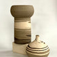 EARTH LINES: Marbled Clay Vase No10