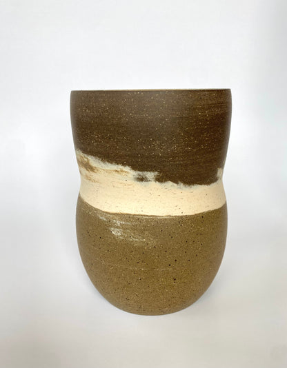 EARTH LINES: Set of Marbled Clay Vases