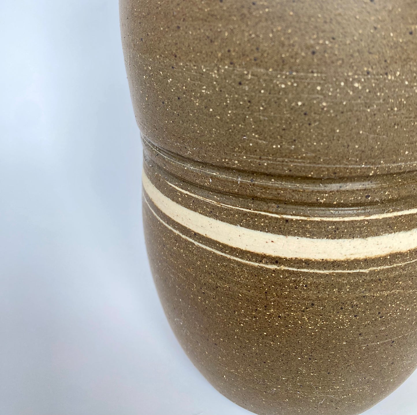 EARTH LINES: Set of Marbled Clay Vases