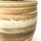 EARTH LINES: Marbled Clay Plant Holder No2