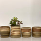EARTH LINES: Marbled Clay Planters
