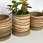EARTH LINES: Marbled Clay Planters