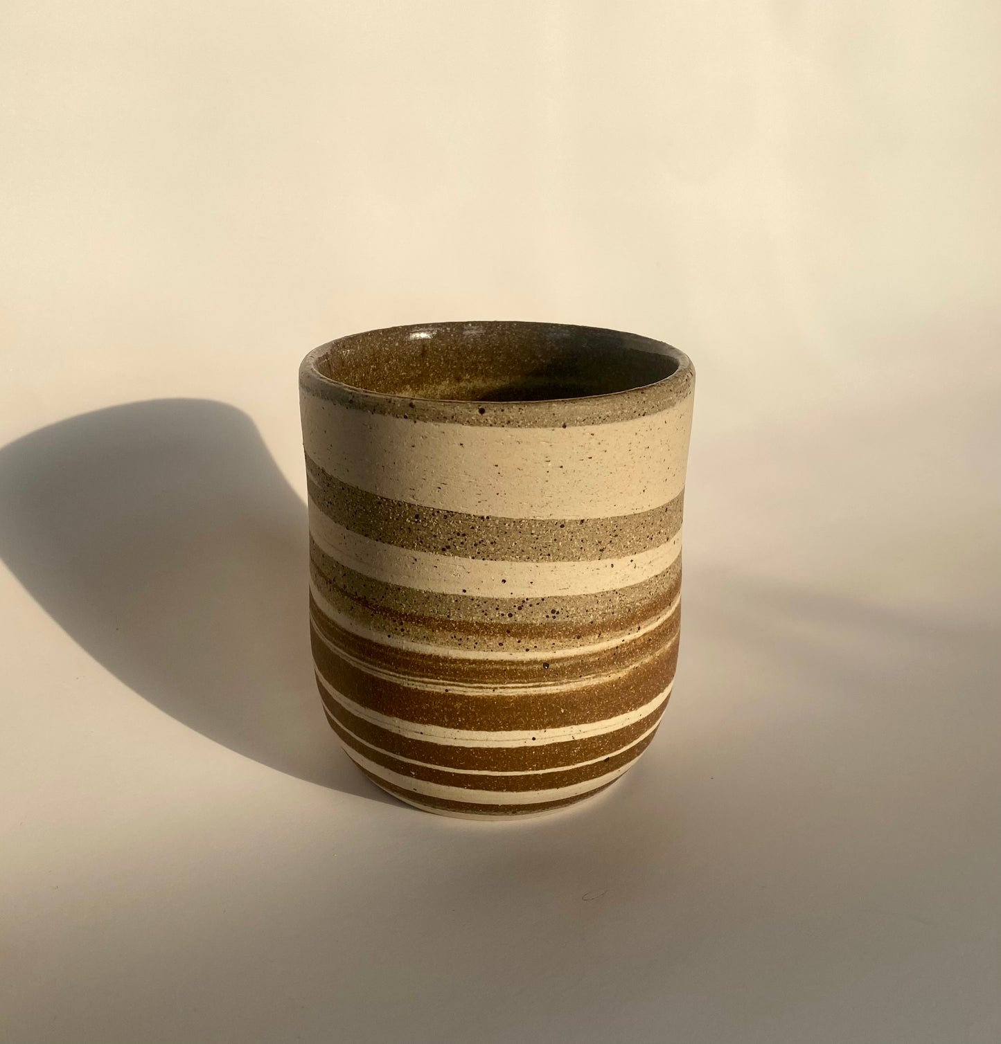 EARTH LINES: Marbled clay tumblers