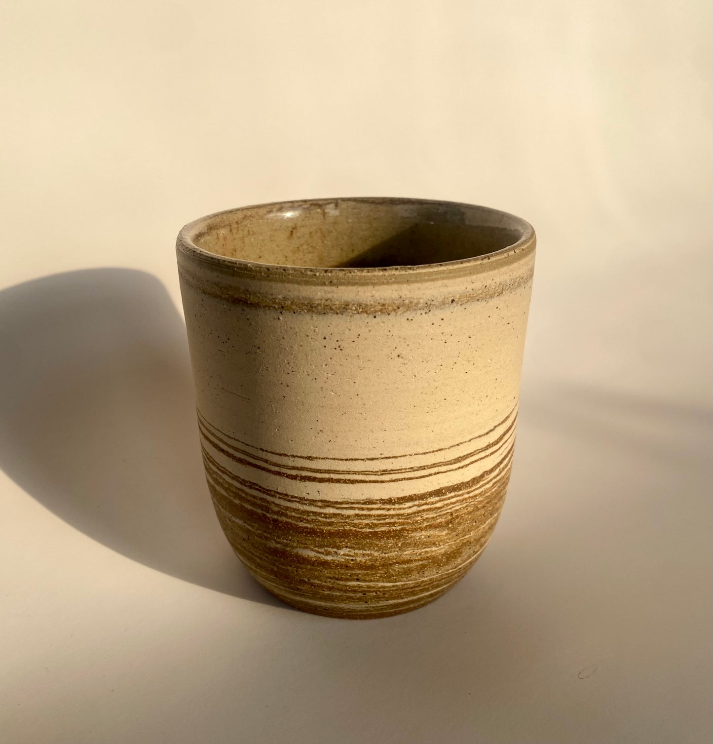 EARTH LINES: Marbled clay tumblers