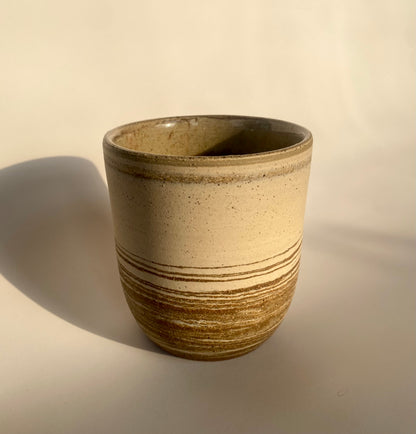 EARTH LINES: Marbled clay tumblers