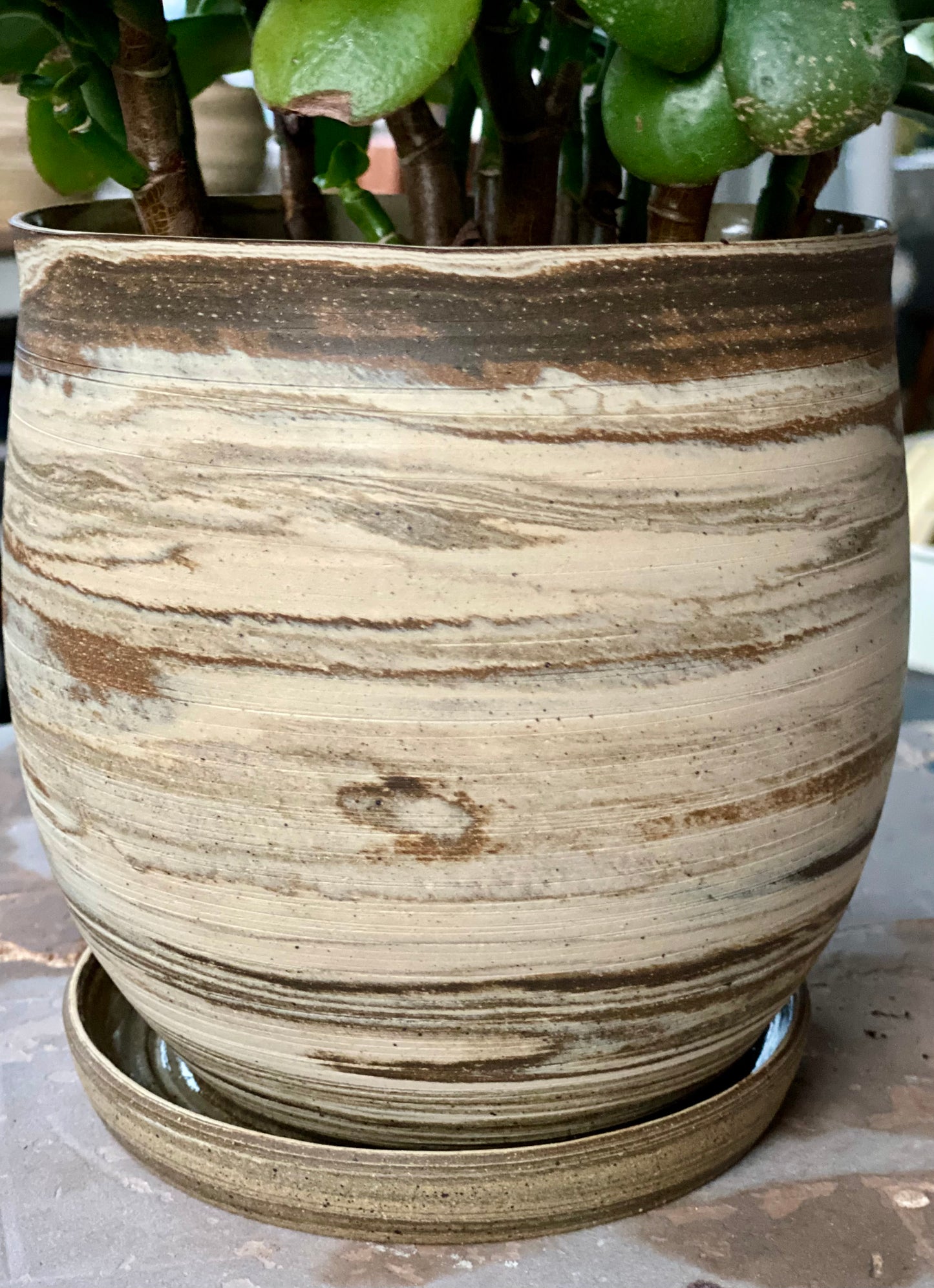 EARTH LINES: Clay Planter for Elisabeth